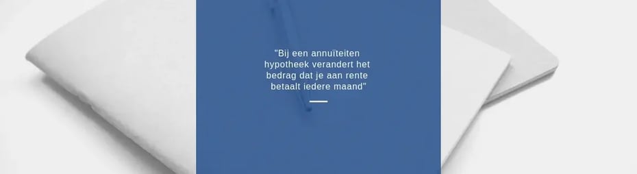 Rentedeel bij Annuïteitenhypotheek en annuiteit berekenen