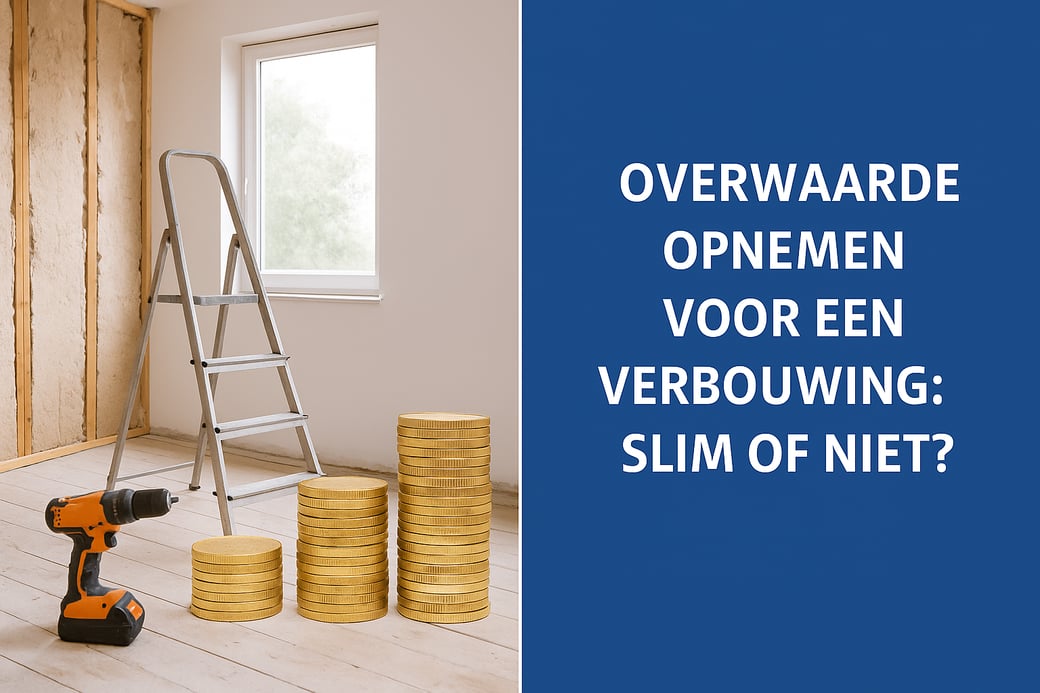 Overwaarde opnemen voor een verbouwing: slim of niet?