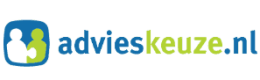 Logo van Advieskeuze.nl met reviewvermelding van Niki de Wolff