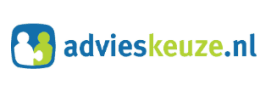 logo advieskeuze aLogo van Advieskeuze.nl met reviewvermelding van Niki de Wolff