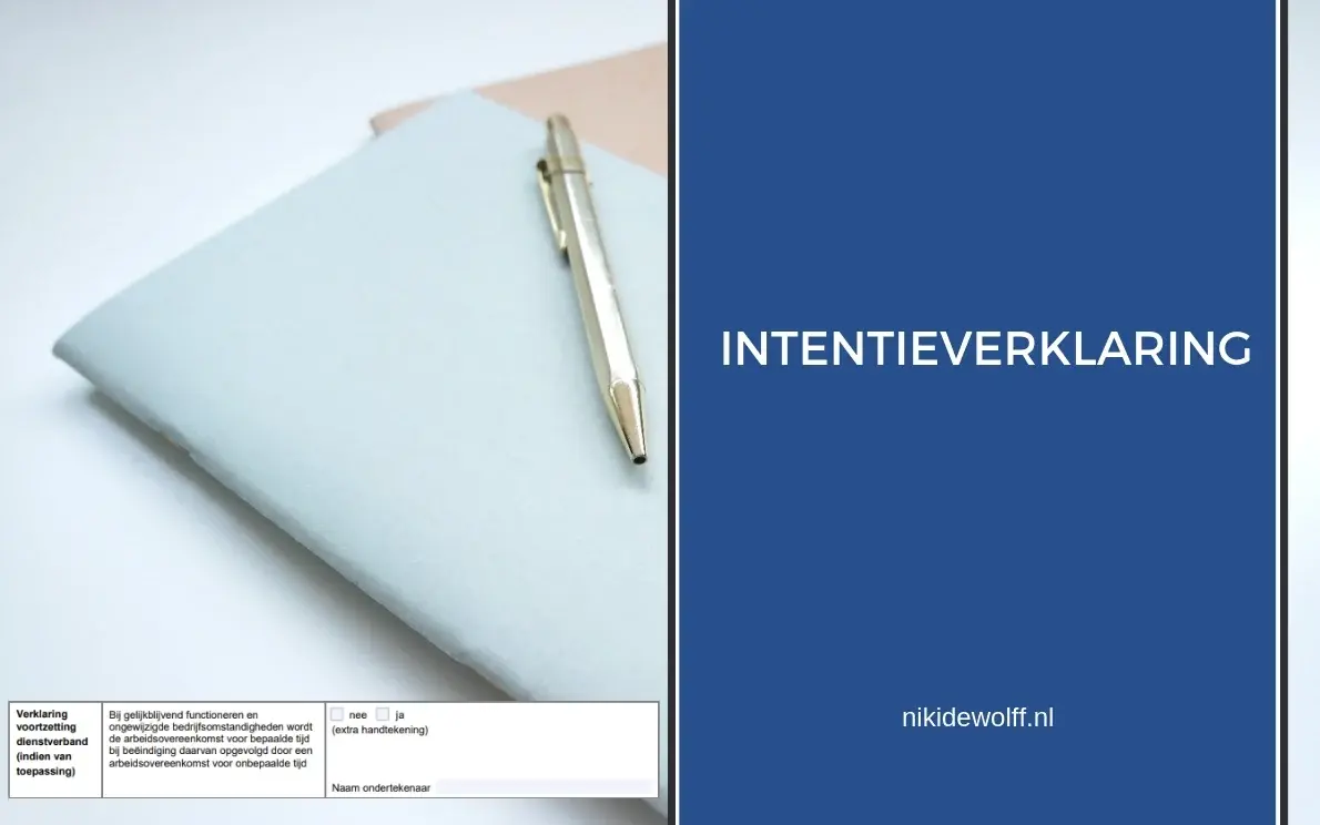 Intentieverklaring
